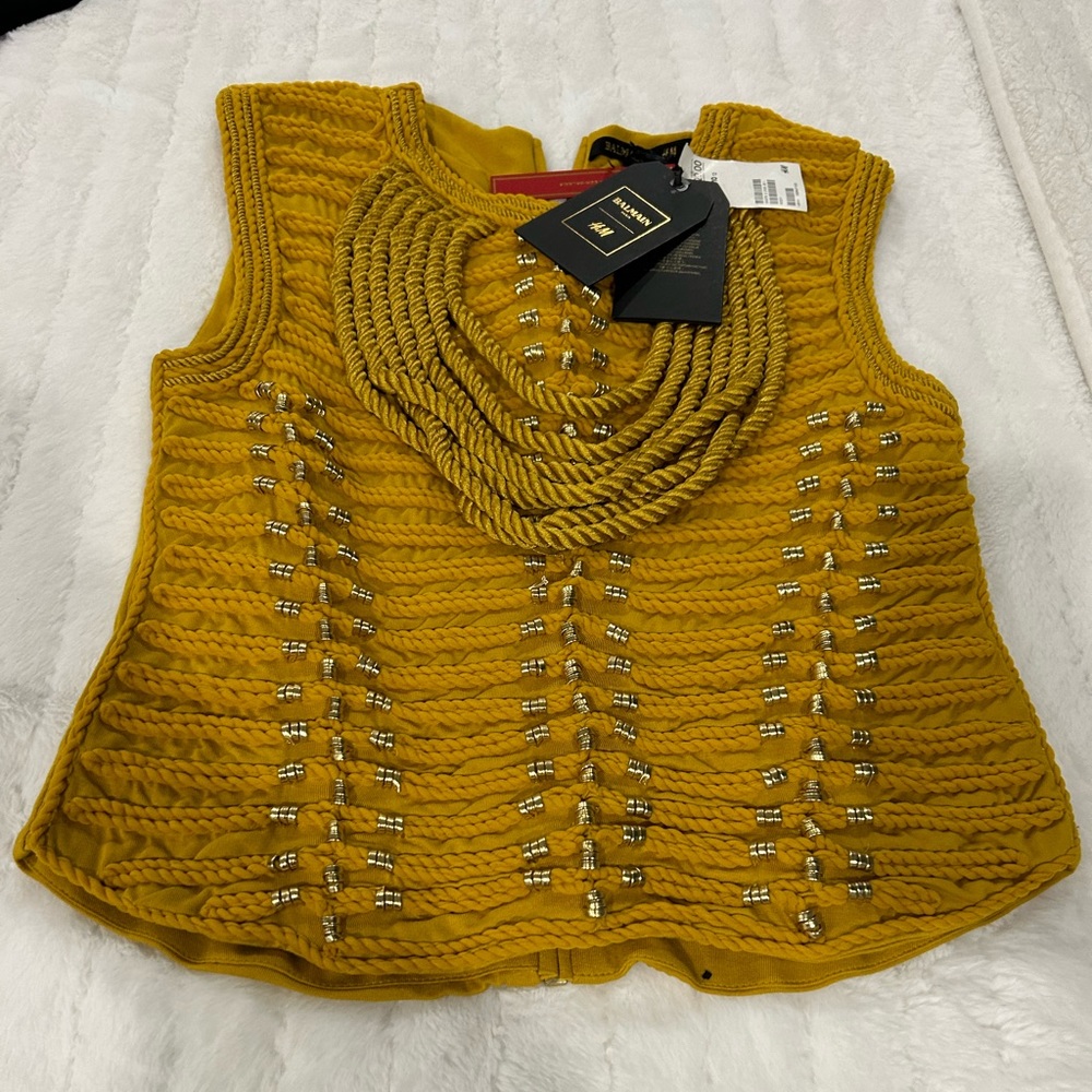 Limited edition Balmain X H&M Top